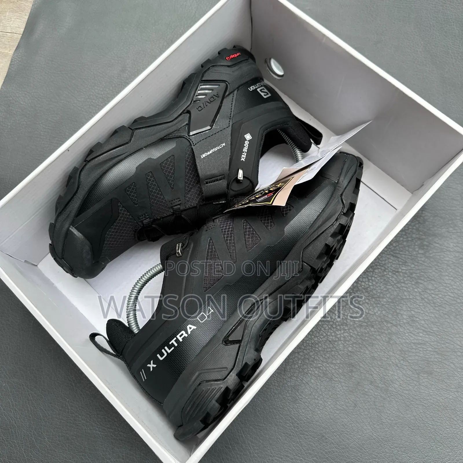 Men's Leather Sneakers or Shoes Fully Boxed Solomon X Ultra O4 Brands