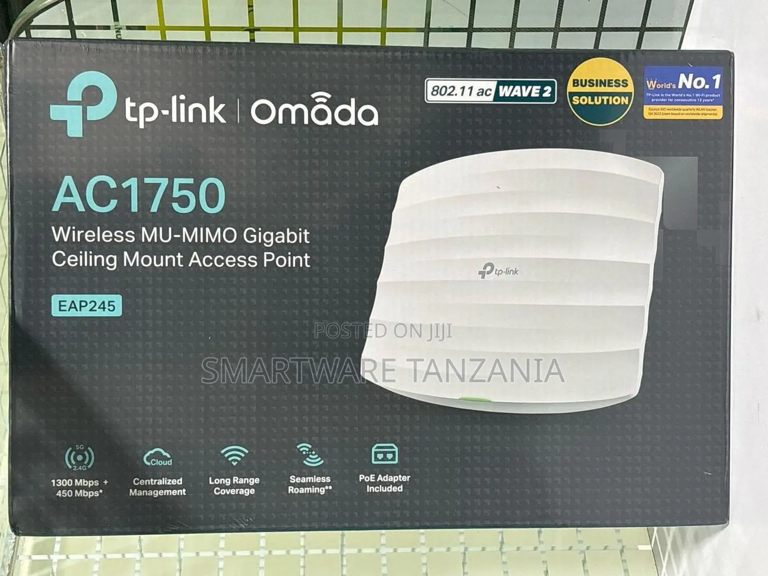 Tp-Link Omada Eap245 Ac1750 Mu-Mimo Gigabit Ceiling Ap
