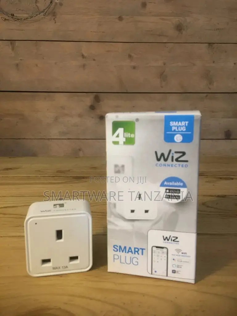 4lite Wiz Connected Smart Plug Google Alexa App 13a Uk