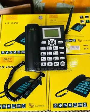 Sq Mobile Ls820 Dual Sim GSM Fixed Wireless Desktop Phone