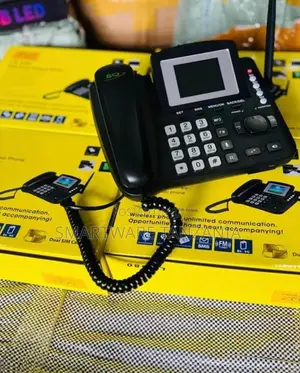Sq Mobile Ls980 Wireless GSM Desk Phone With Fm and Mp3