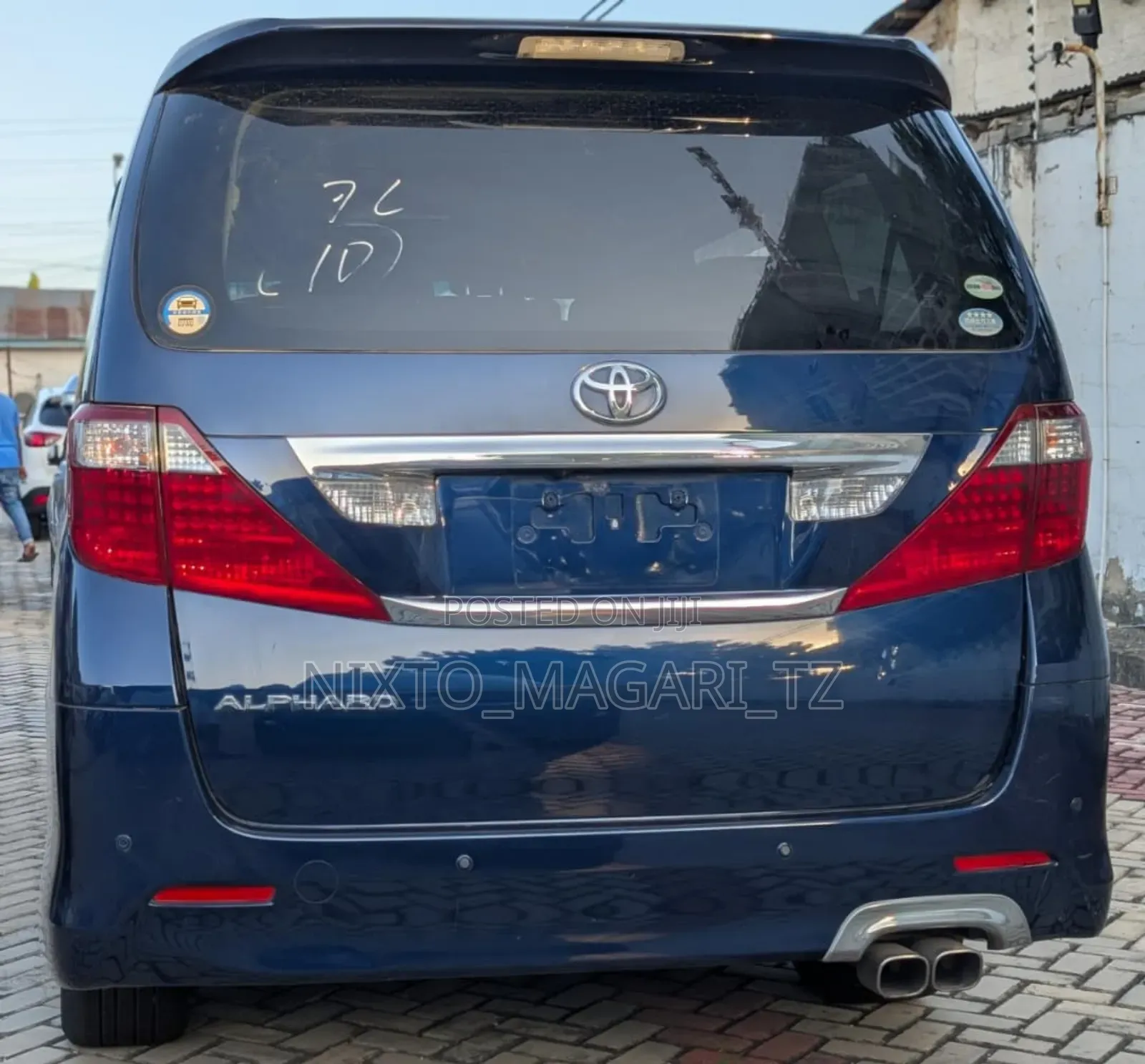 Toyota Alphard 2008 Blue