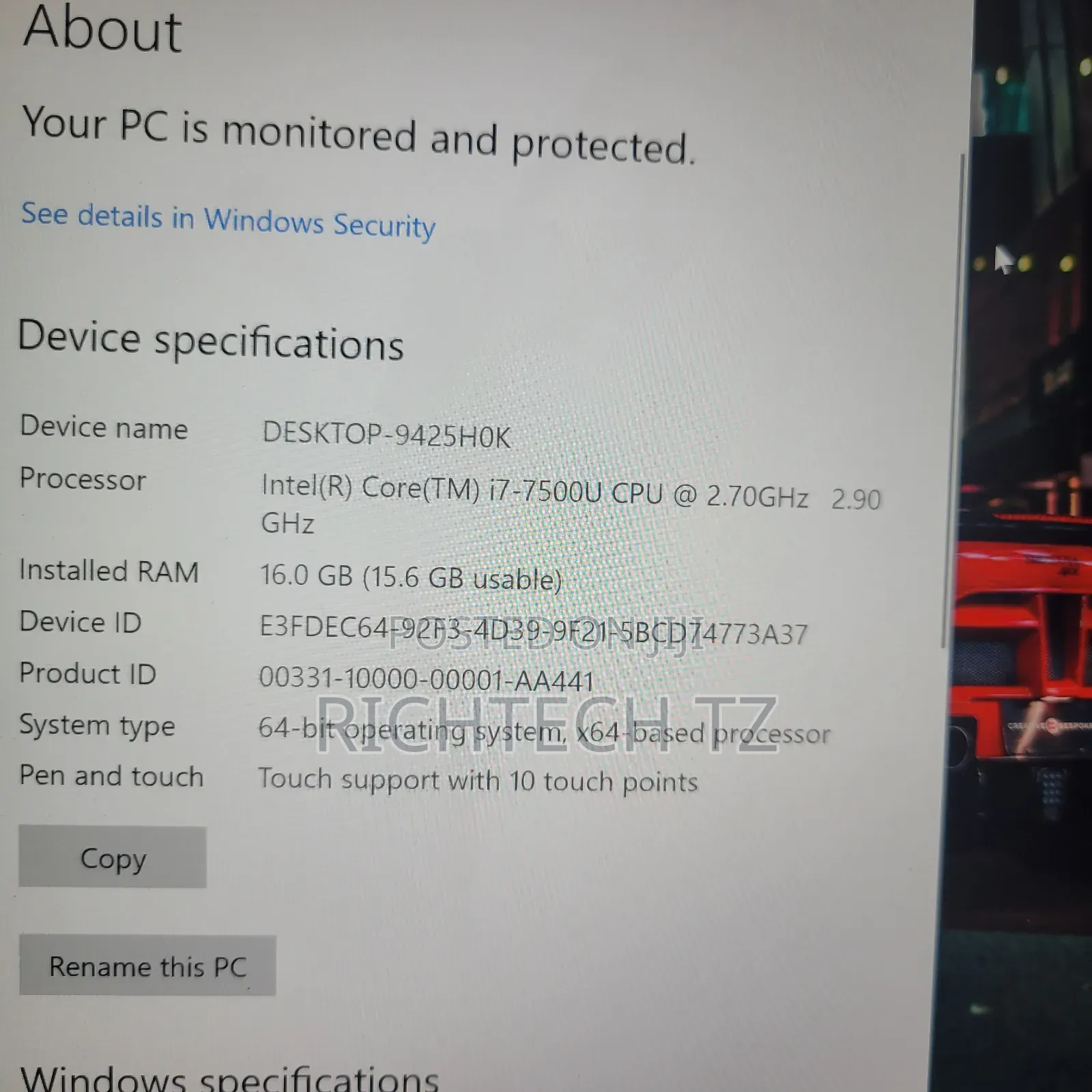 Laptop Dell XPS 13 16GB Intel Core i7 SSD 256GB