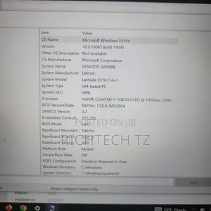 Laptop Dell Latitude 5310 8GB Intel Core i7 SSD 256GB