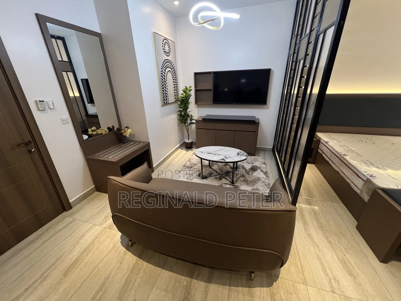 Furnished Studio Apartment in Dsm Expat Conect, Kinondoni for rent
