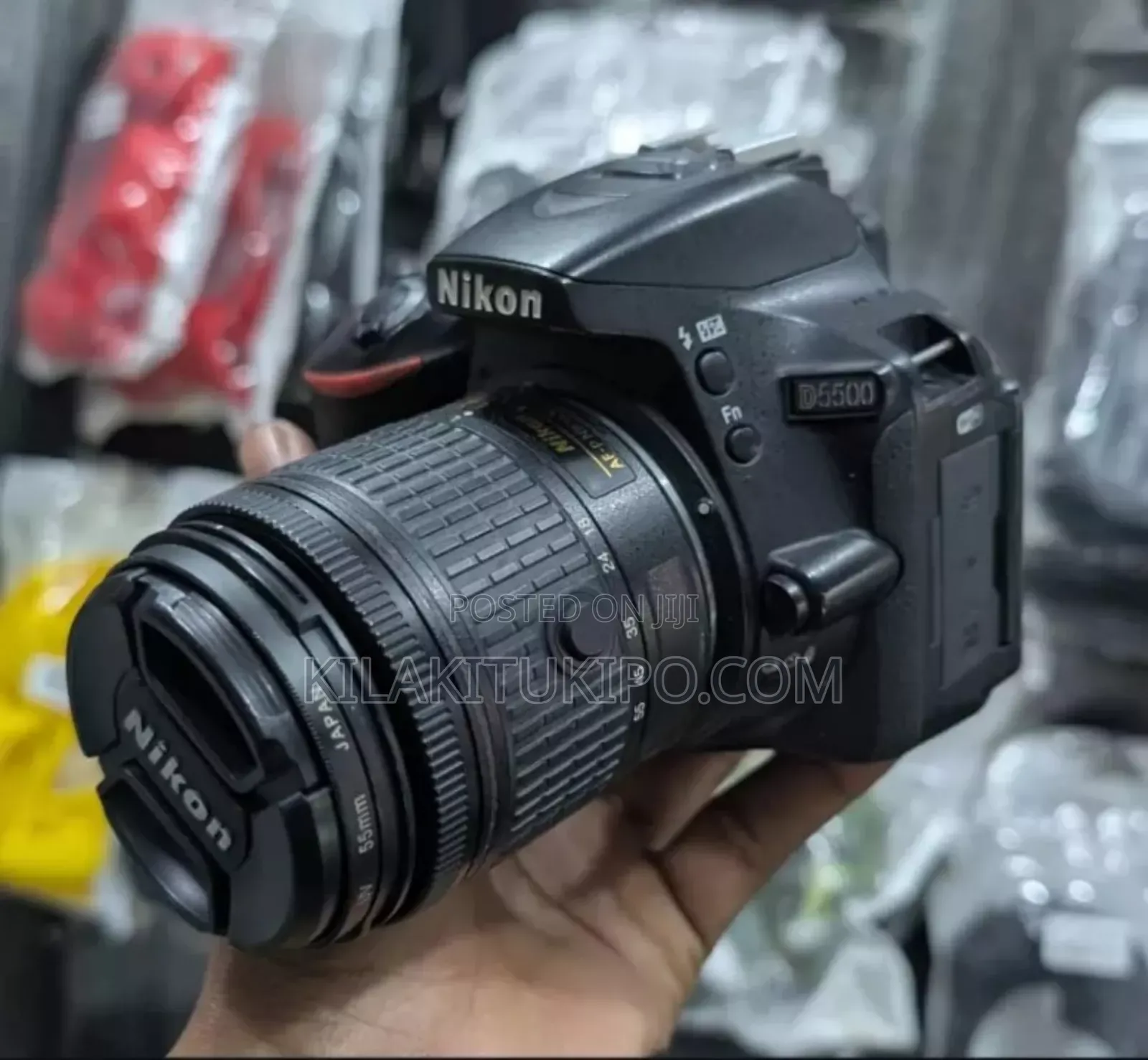 D5500 Nikon Camera +Lens 18-55mm