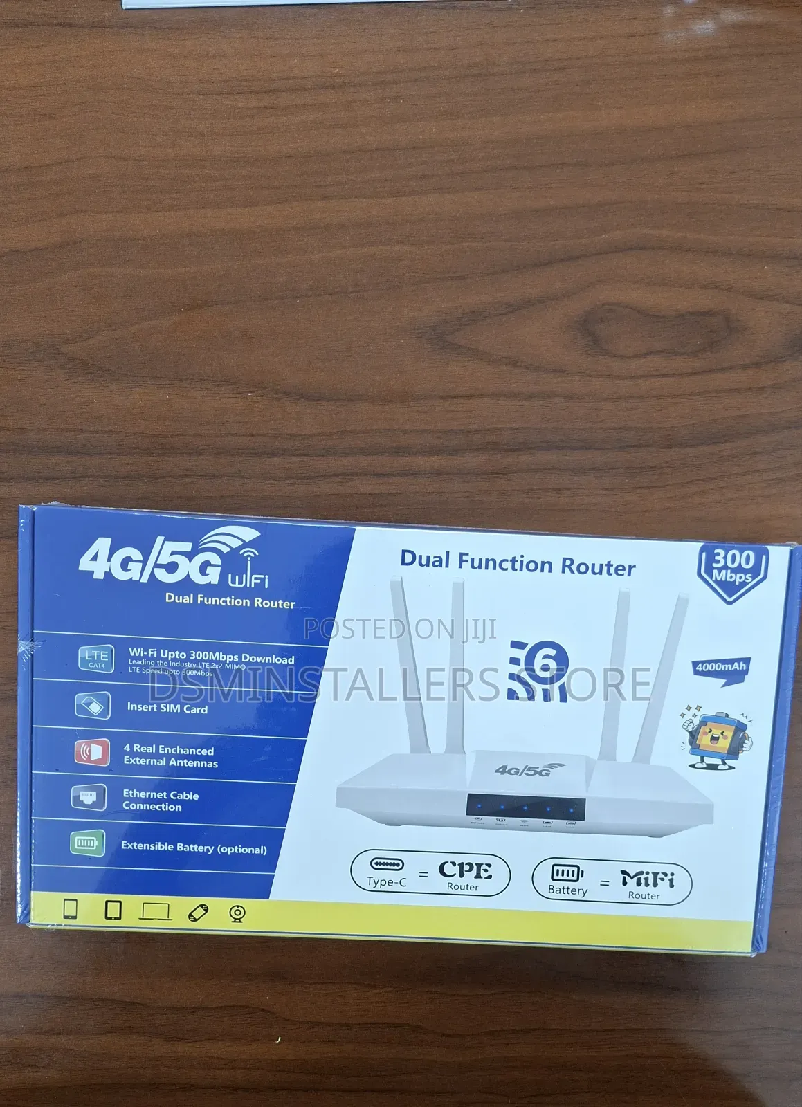 4g/5g Wifi 6 Plus (With Battery)