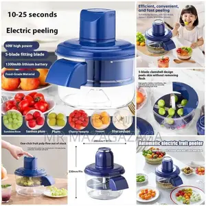Electric Fruits Garlic Peeler