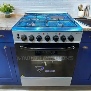 Hisense Hf631gees 60x60cm Gas Burners, Electric Stove Oven Cooker