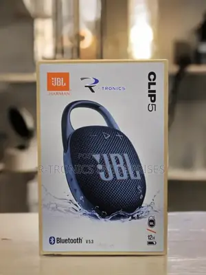 JBL Clip 5 - Ultra-Portable, Waterproof Dustproof Bluetooth Speaker