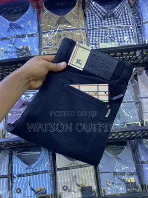 Burberry Brand Men's Original Cadet Pants With Size 30-44