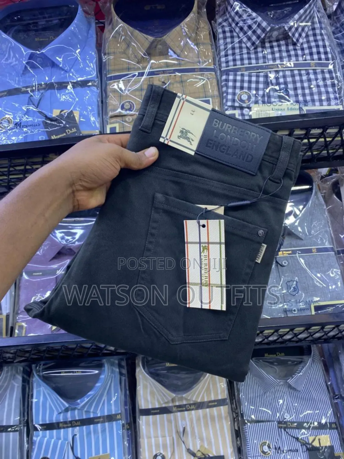Burberry Brand Men's Original Cadet Pants With Size 30-44
