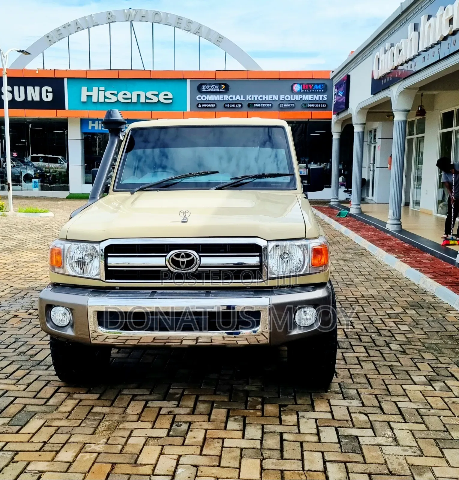 Toyota Land Cruiser 76 Series 2011 Beige