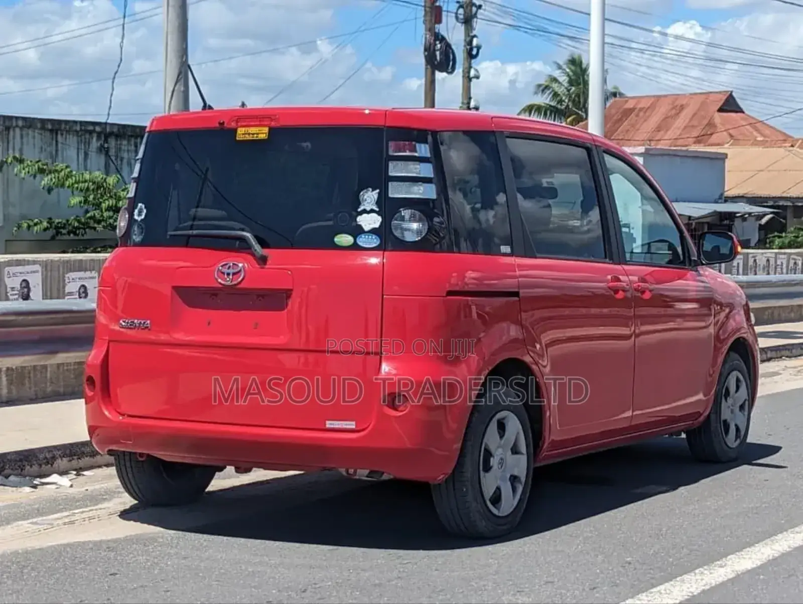 Toyota Sienta 1.5 AWD 2005 Red