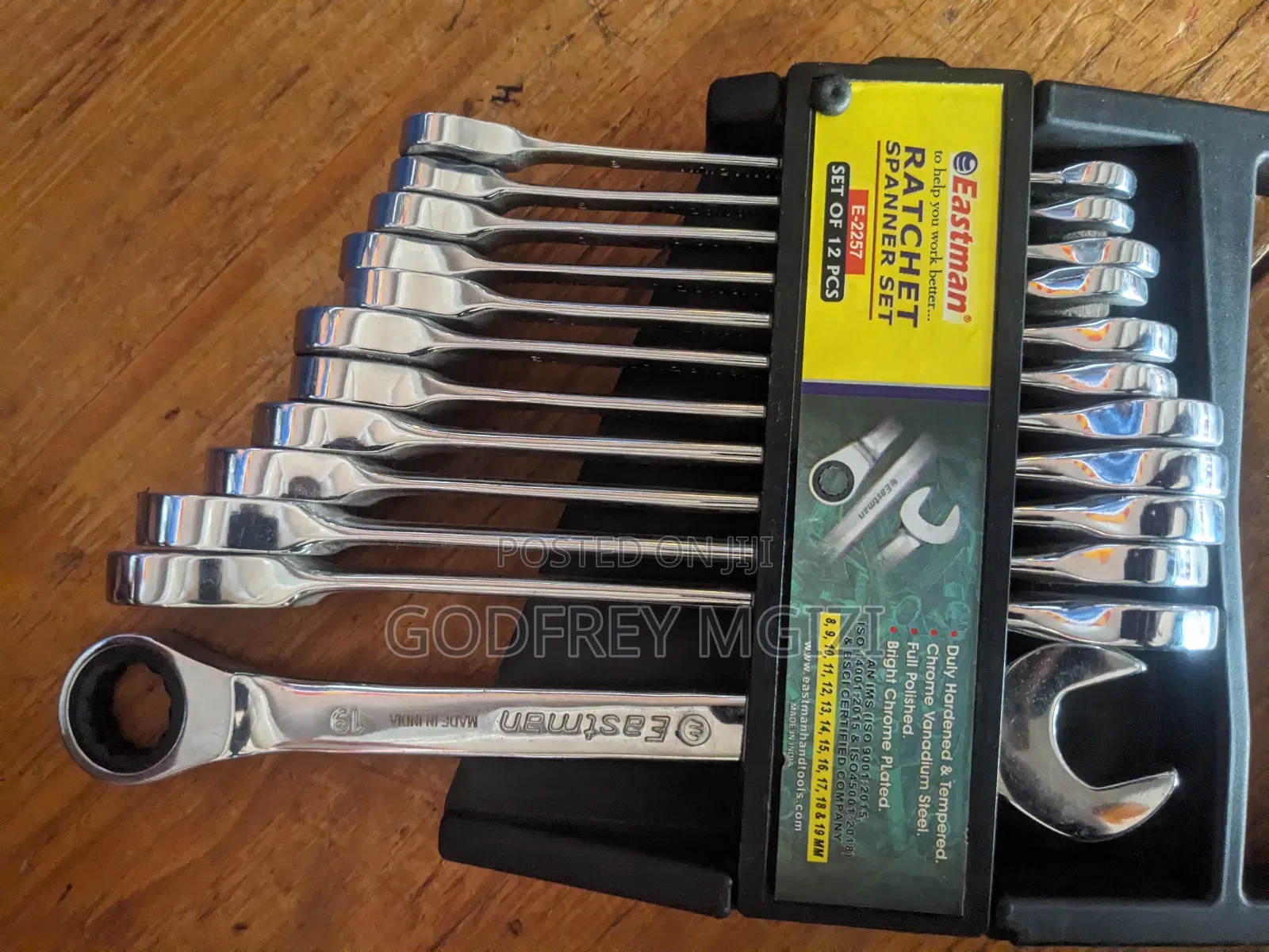 Ratchet Spanner 12 Piece