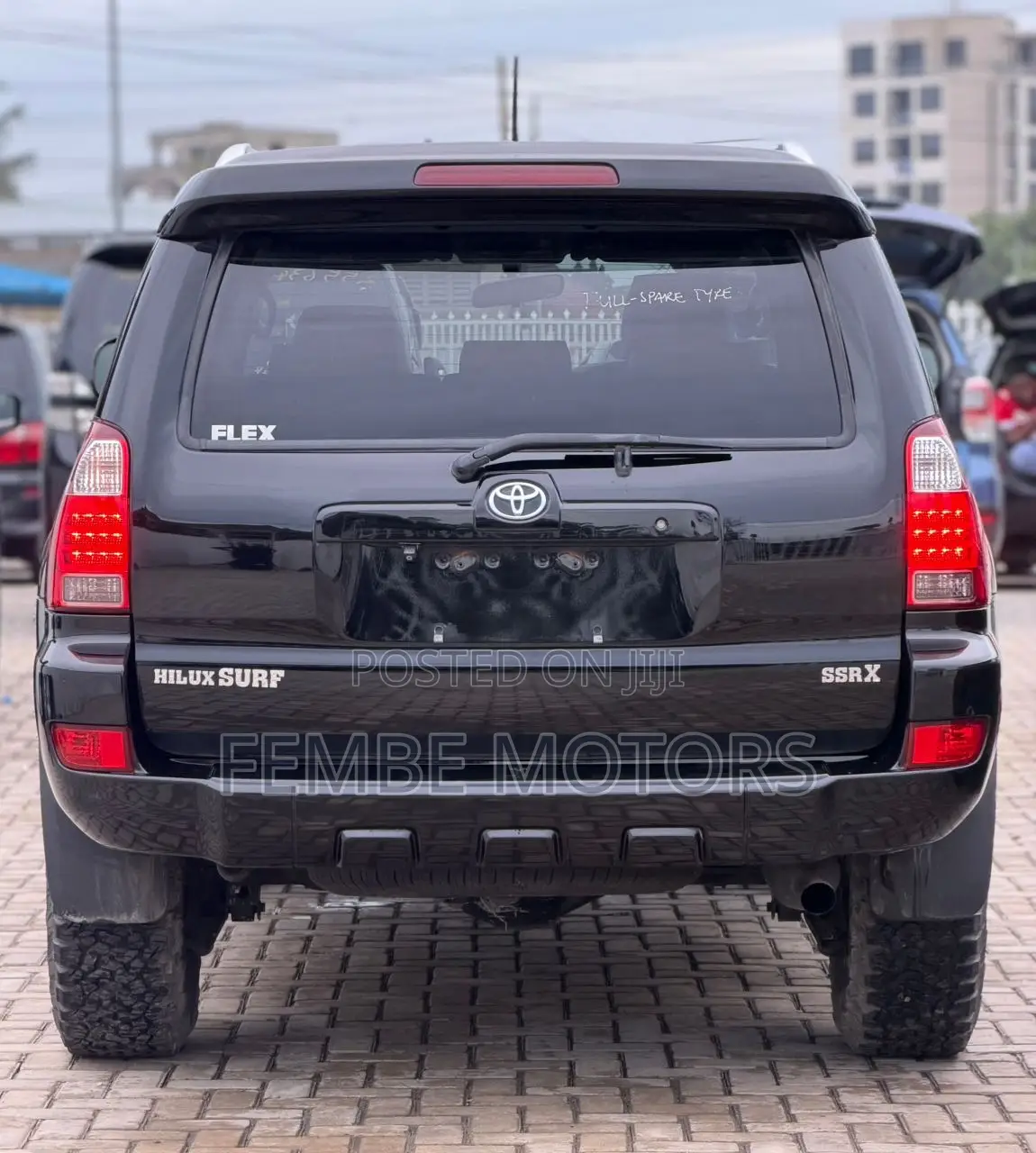 Toyota Hilux Surf 2007 Black