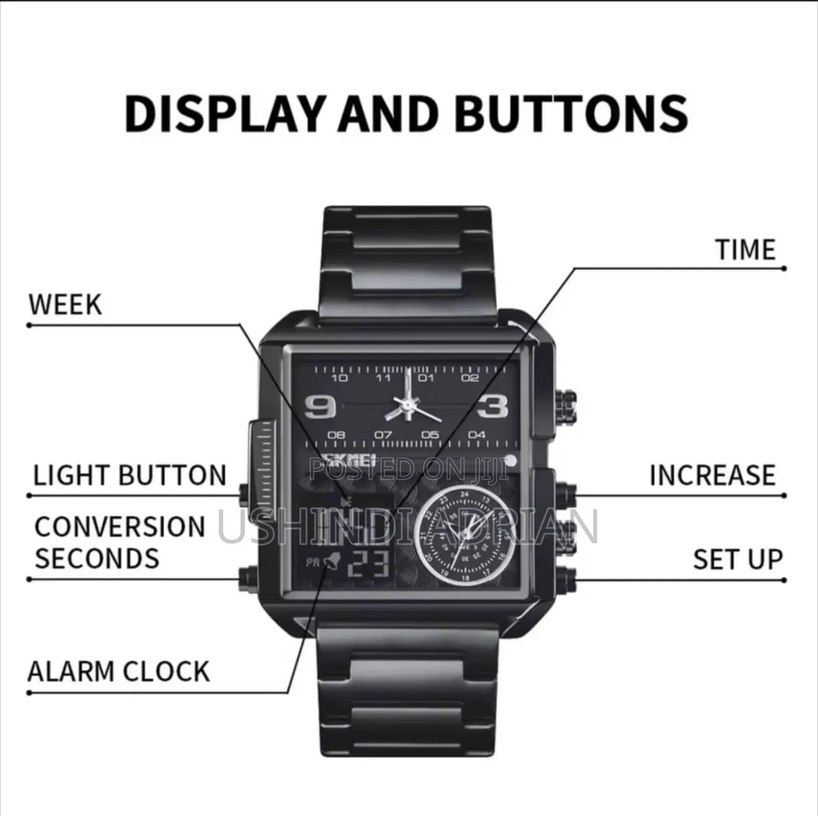 Skemei Watch–High Quality