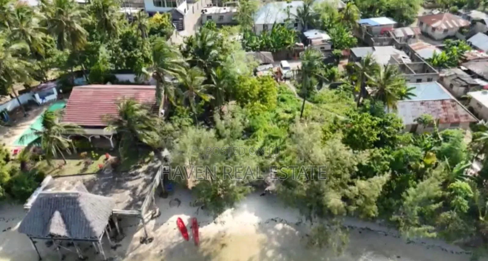 Small Beach Plot for Sale at Matumbi Zanzibar