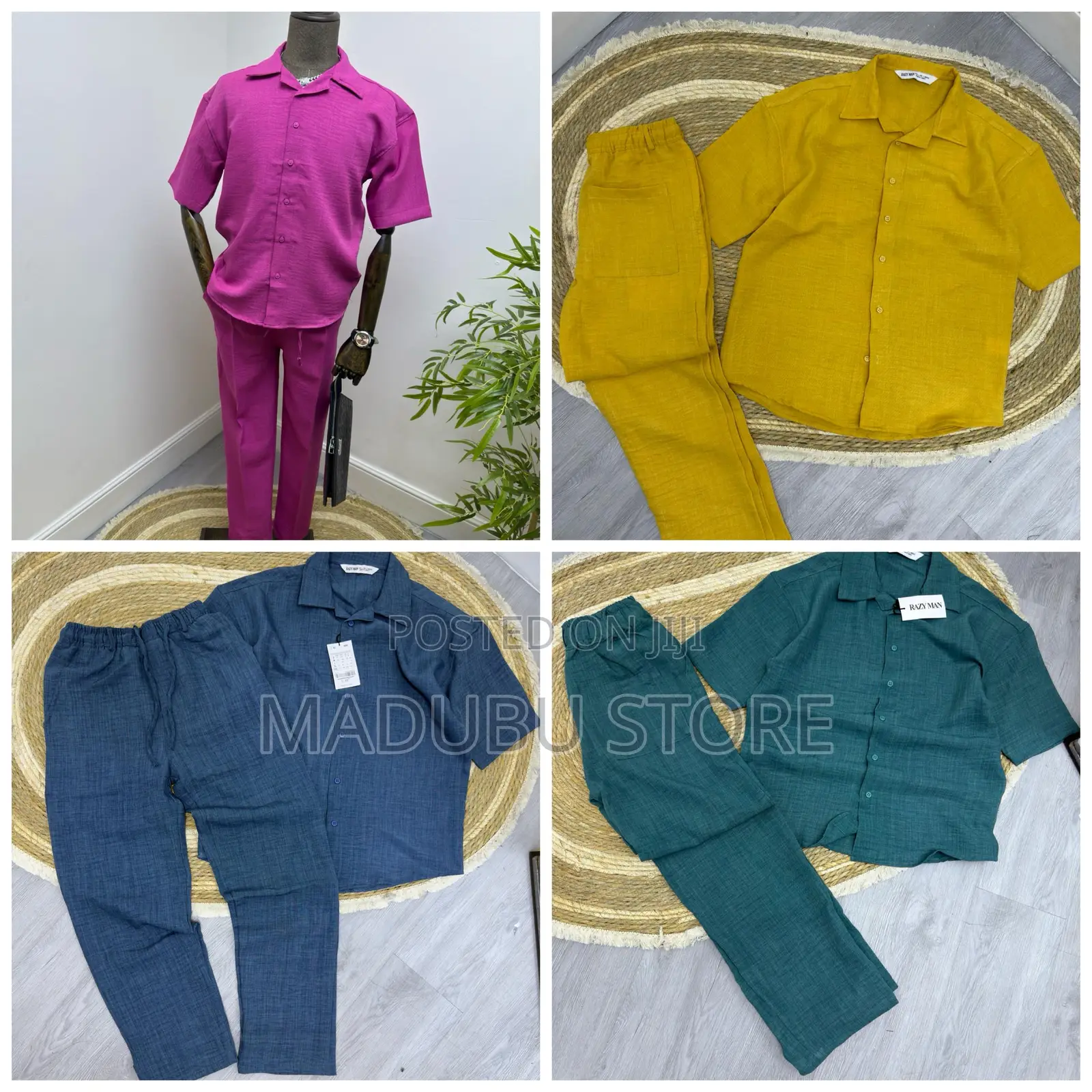 Men's Full Linen Outfit