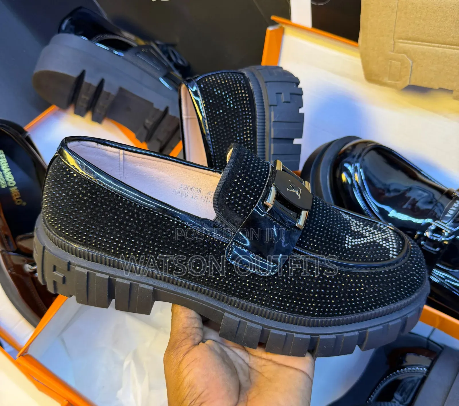 Men's Leather Shoes Lv and Prada Brand Typically Fit for Graduation