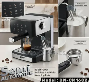 Digiwave Semi Automatic Coffee Maker
