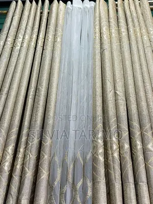 Elegant Luxury Curtains With Sheer Inner