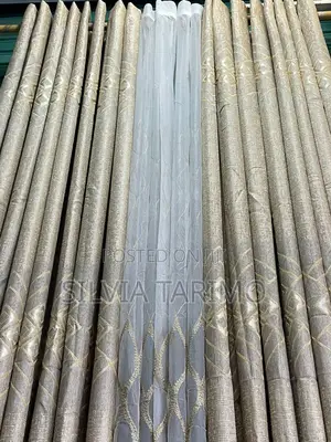Elegant Luxury Curtains With Sheer Inner