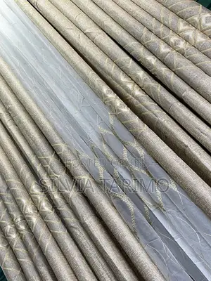 Elegant Luxury Curtains With Sheer Inner