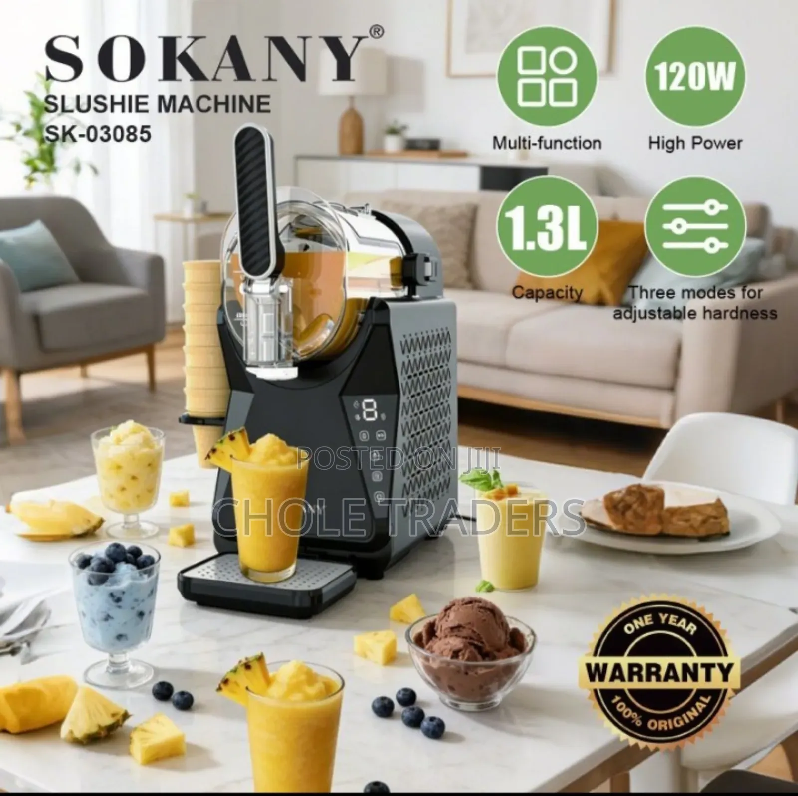 1.3l Sokany Slushie Machine