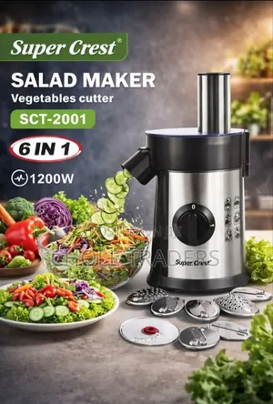 Super Crest Electric Salad Maker / Vegetable Cutter