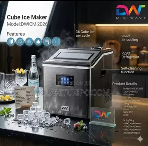 Cube Ice Maker 35-40kg/24hr Digiwave Dwicm-2026