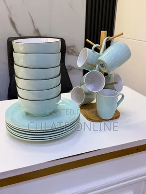 18pcs Fancy Colors Dinner Set