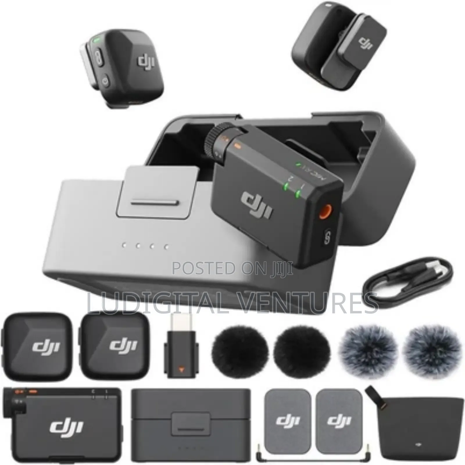 Dji Mic Mini ( 2tx + 1rx + Charging Case)High Quality Sound