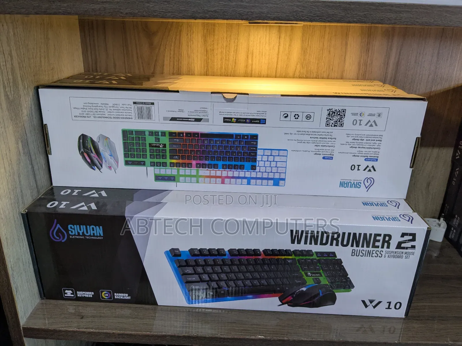 W10 Gaming Wired Keyboard + Mouse