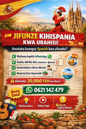 Spanish Course via Whatsapp