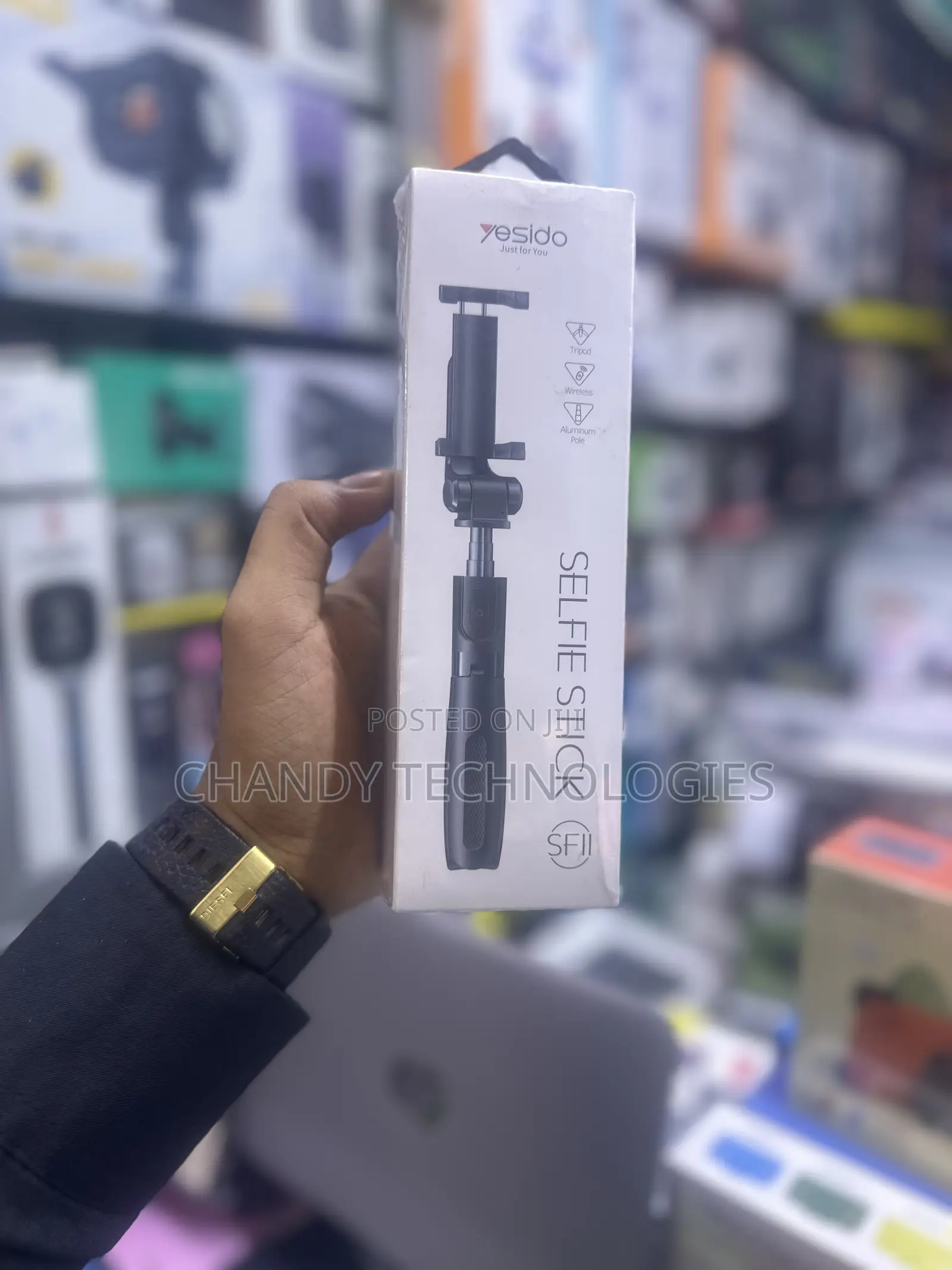 Yesido Sf11 Bluetooth Selfie Stick
