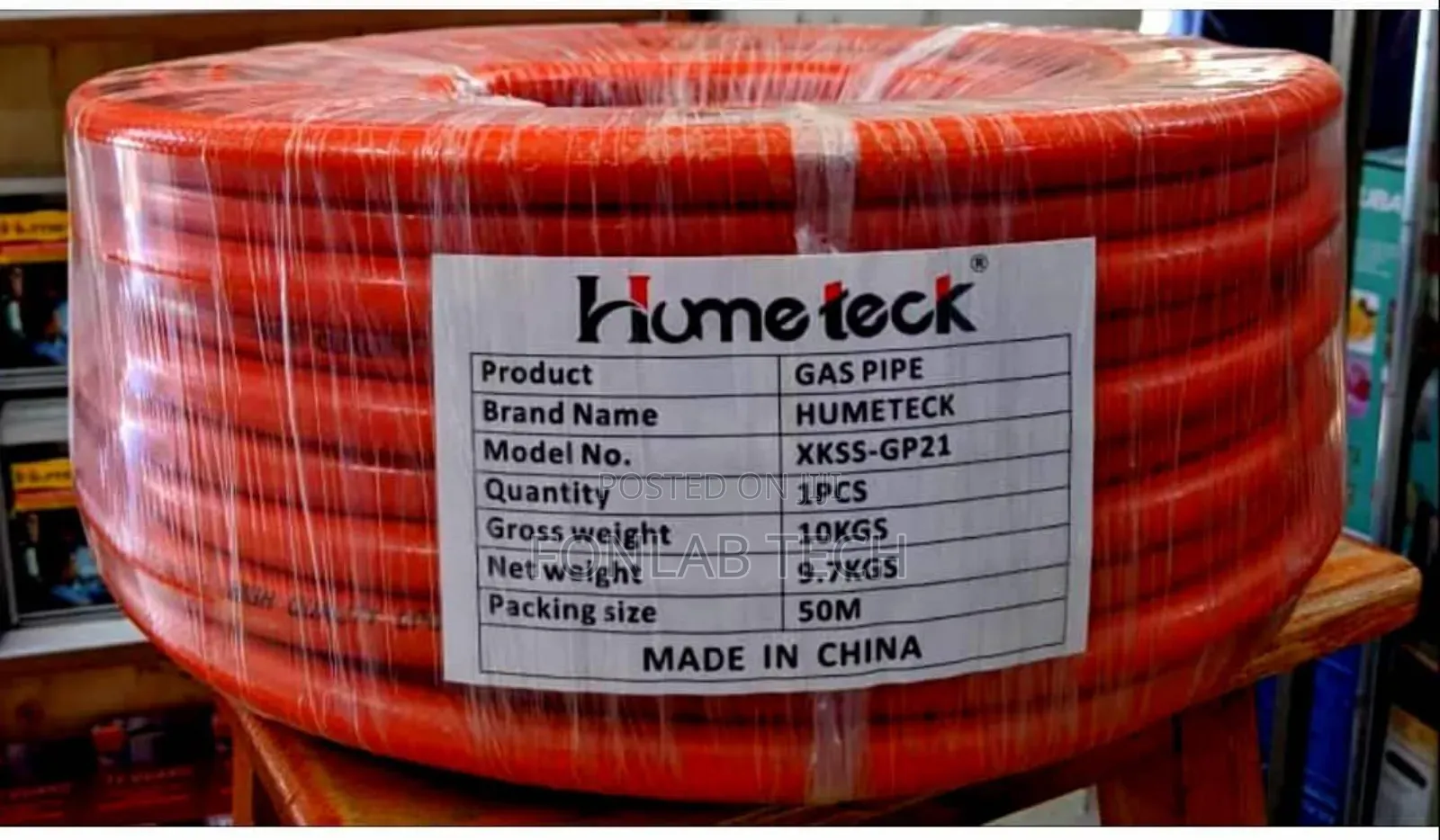 Gas Pipe 50m Hometwch