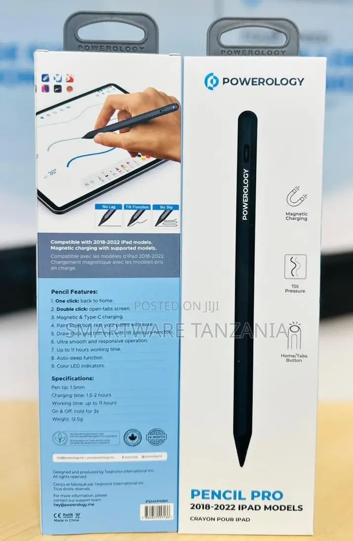 Powerology Pencil Pro iPad Stylus Magnetic Charge Tilt