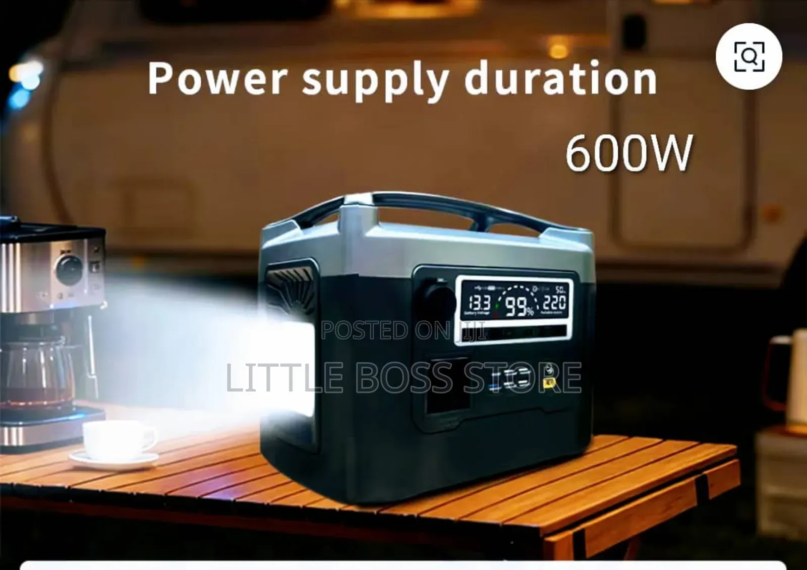 Power Station Solar Pannel Watts 600