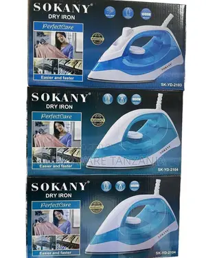 Sokany Perfectcare 1000w Dry Iron Ceramic Sole Sk-Yd-2104