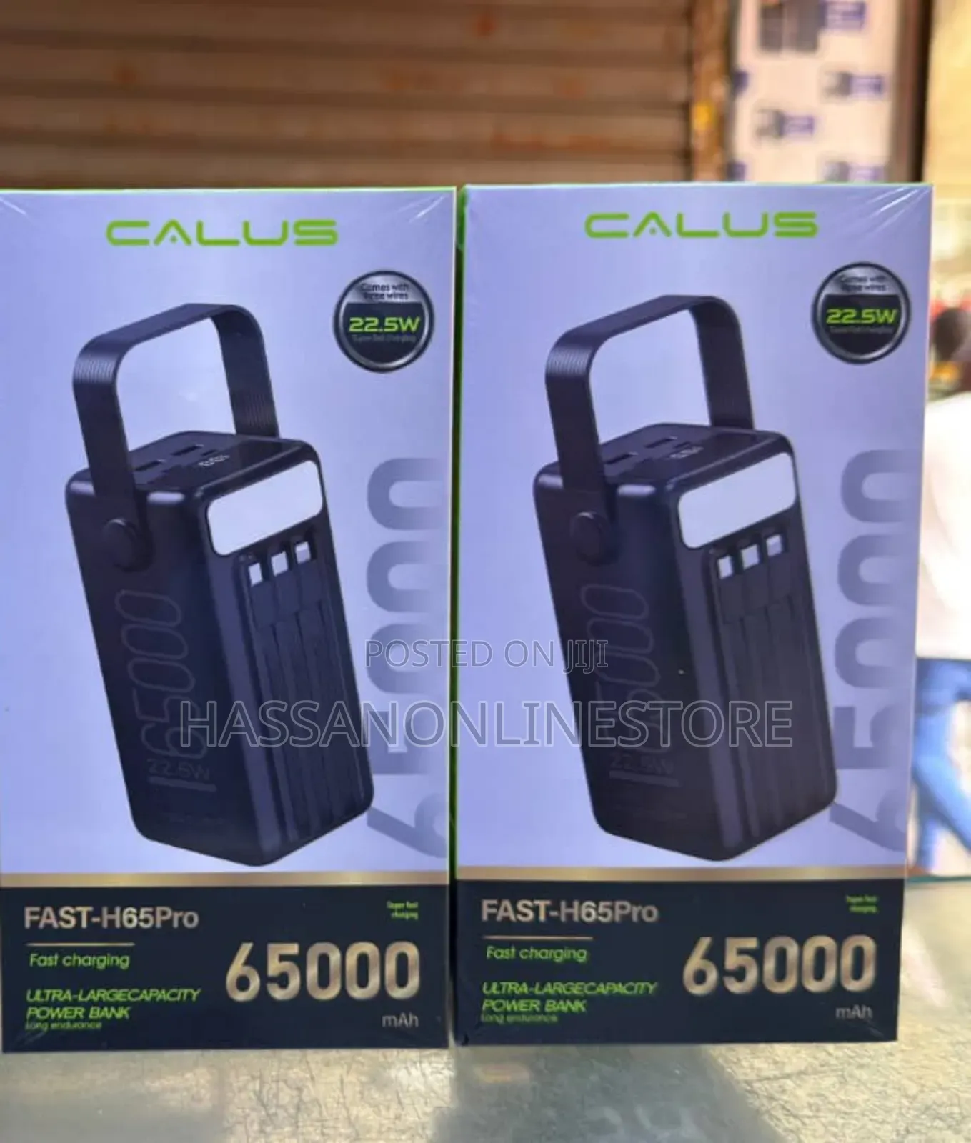 Calus Fast H65 Pro 22.5w 65000mah Powerbank