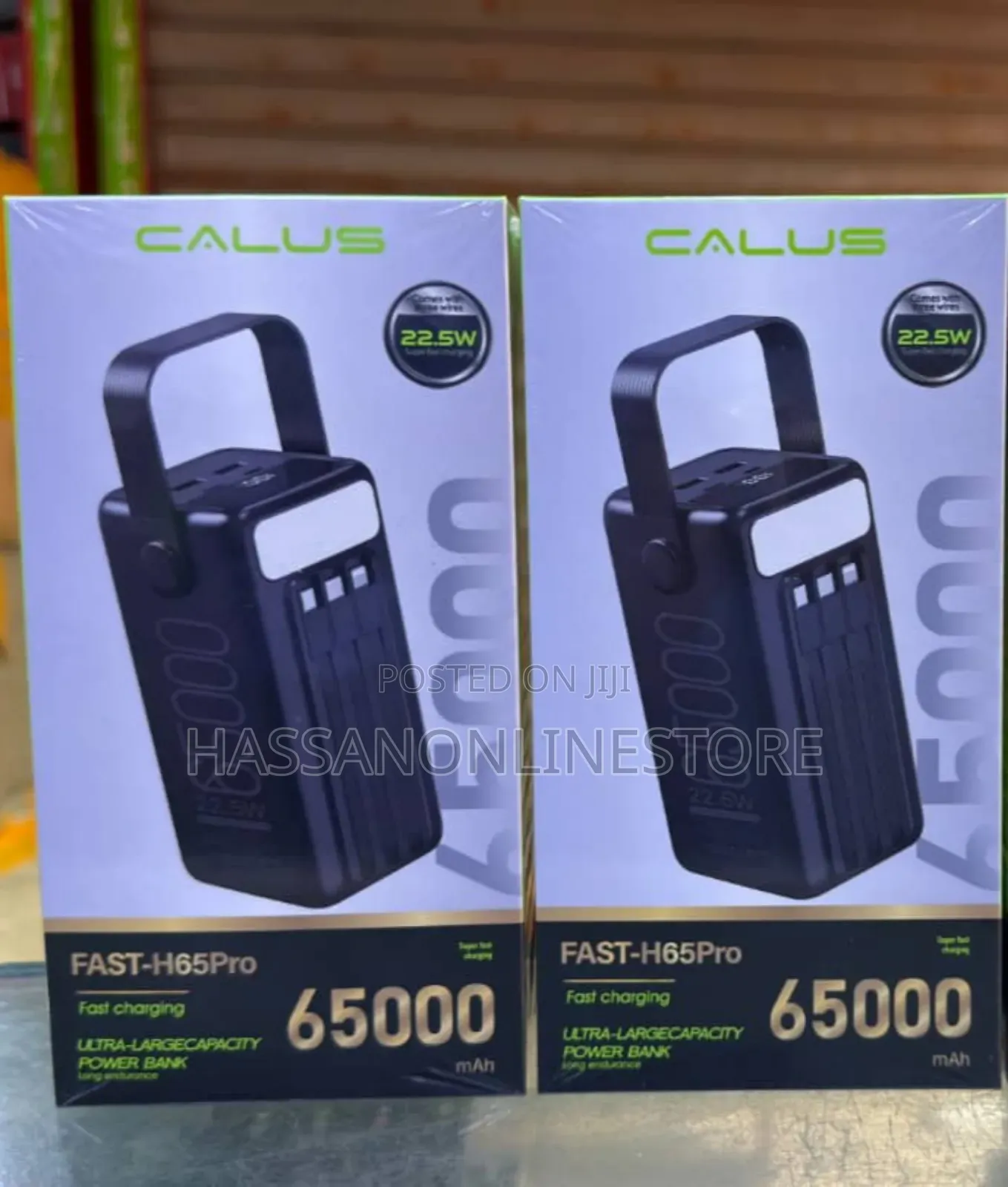 Calus Fast H65 Pro 22.5w 65000mah Powerbank