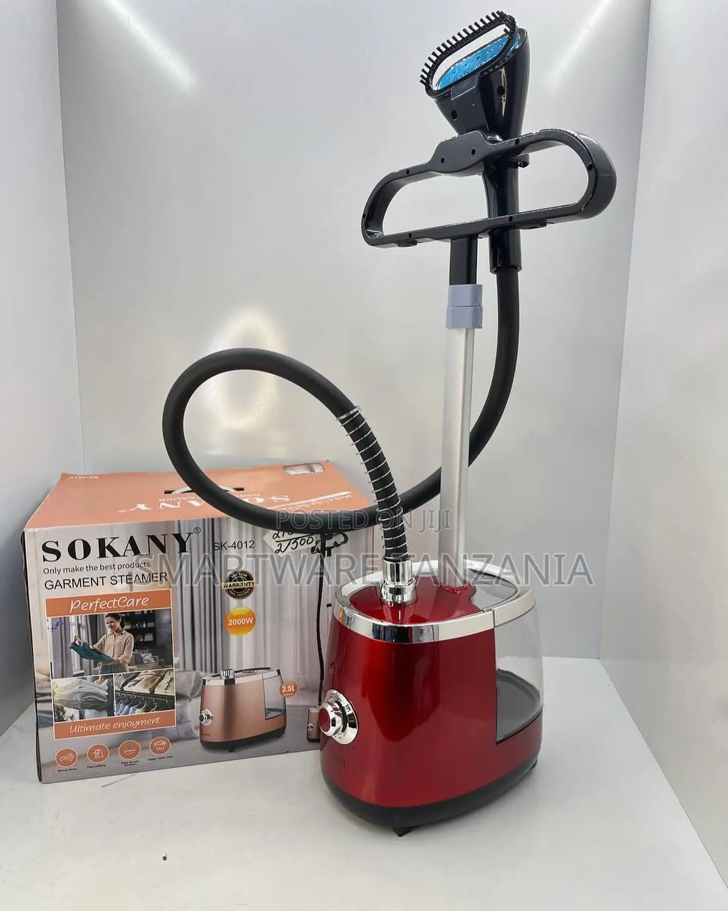 Sokany Sk-4012 Standing Garment Steamer 2000w 3.5l Tank