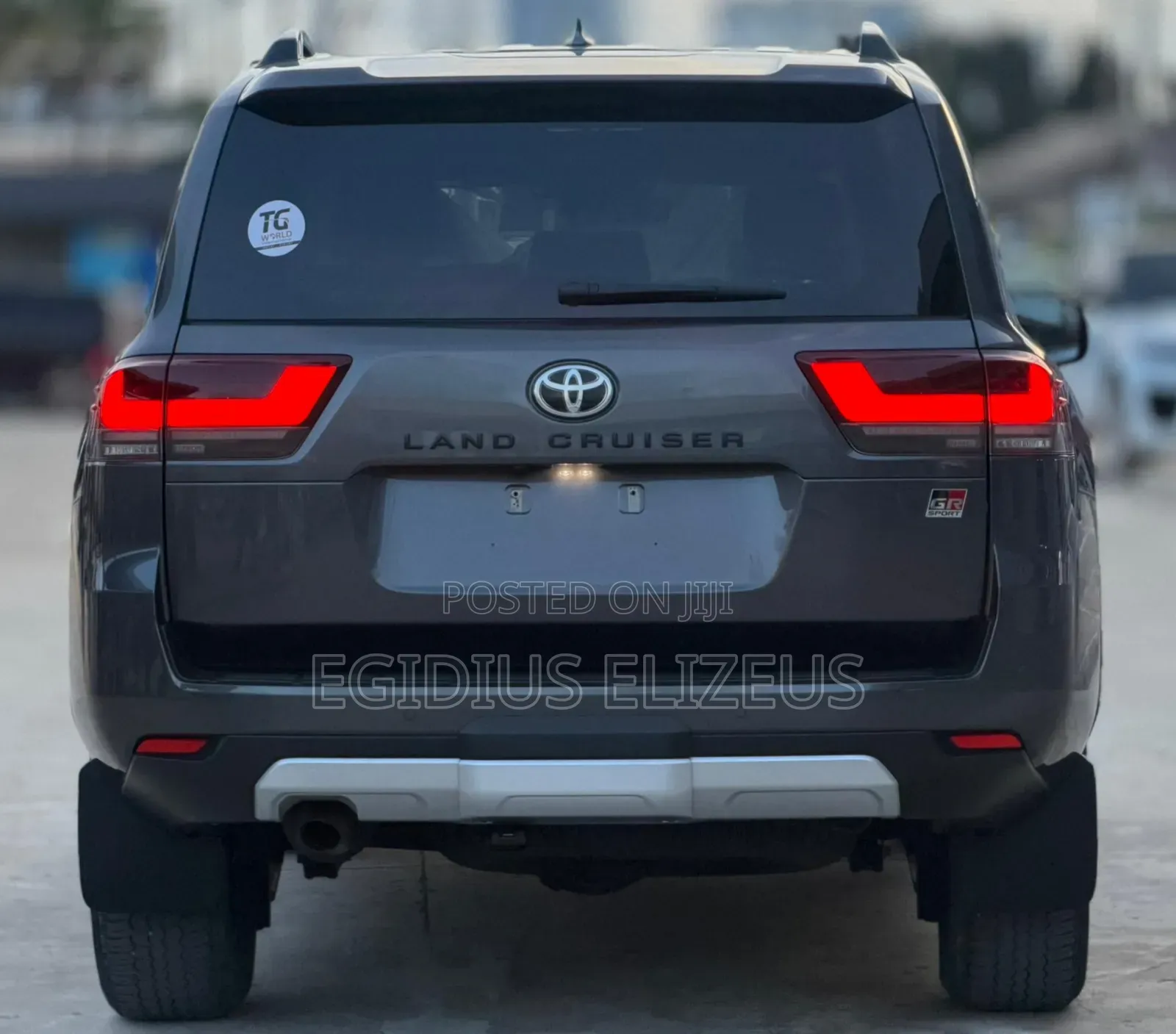 New Toyota Land Cruiser 2024 Gray