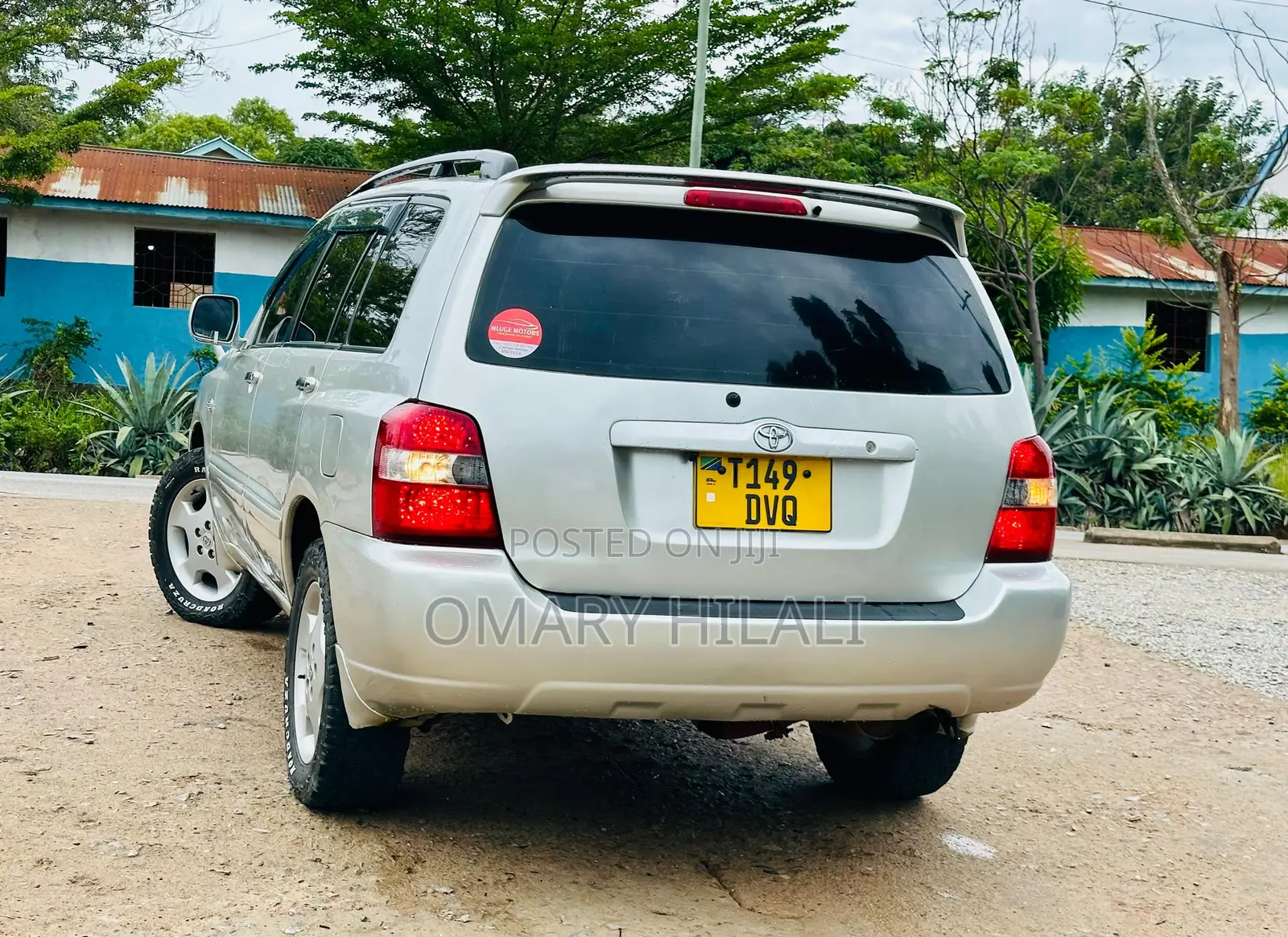 Toyota Kluger 2003 Silver