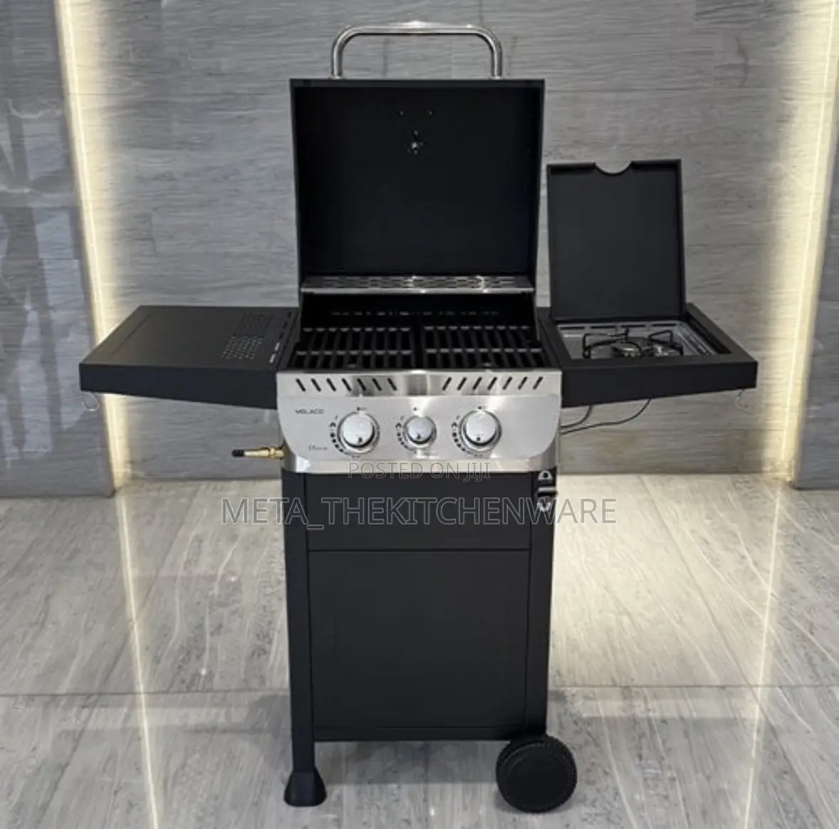 Decakila 2 Gas Burner Barbecue 8.5kw