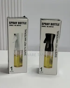 Edible Oil Spray Bottle Kitchen Mist Sprayer White Black