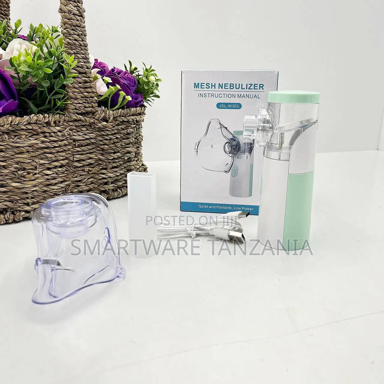 JSL-W303 Portable Mesh Nebulizer Quiet Usb Rechargeable