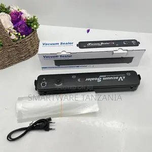 Vacuum Sealer Automatic Food Packing Machine Black Bags
