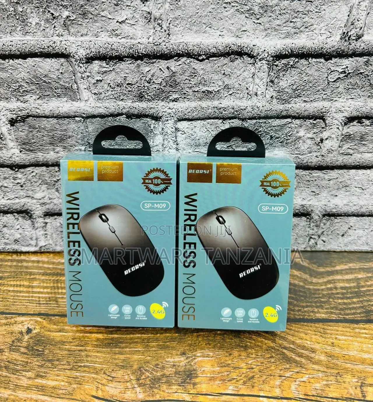 Reorsi Sp-m09 Wireless Mouse 2.4g 1200 Dpi Slim Black
